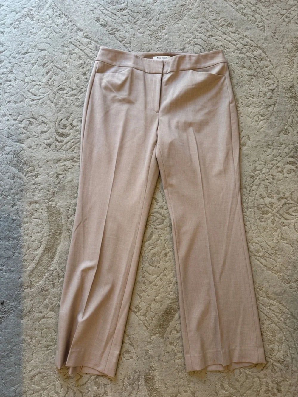 White House Black Market Beige/Taupe Dress Pants